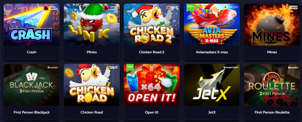 Crash games Vavada
